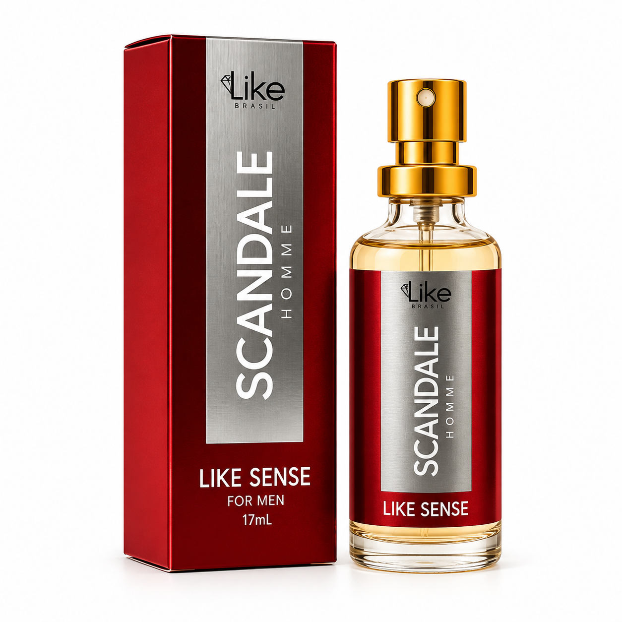 Perfume Scandale Homme Like Sense - 17ml
